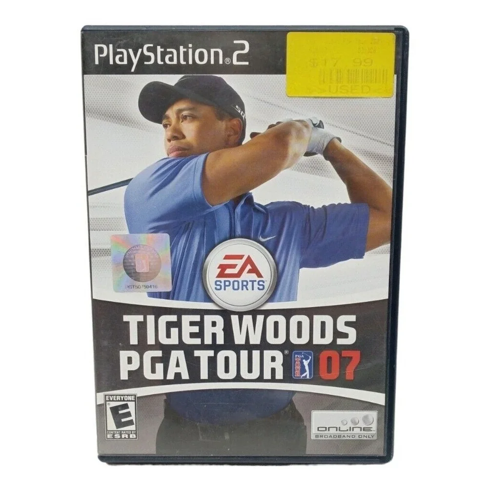 Tiger Woods PGA Tour 07 - Playstation 2 PS2 Game, Pre-owned